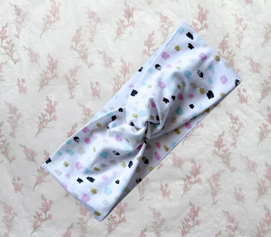 Women's Twist Knot Headband-Hairband Knot-Jersey Twist Headband-HA016