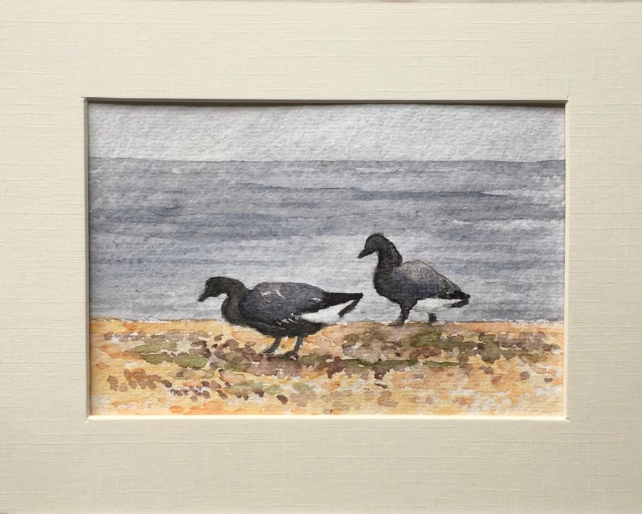 Brent geese original art 