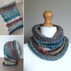 Cowl, Scarf, Infinity Scarf, Neck Warmer