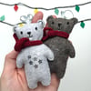 Cosy Creatures Christmas Tree Decorations