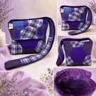 Harris Tweed Hexi Cross Body Bag