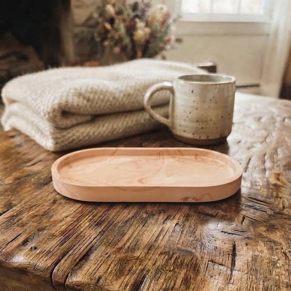 Terracotta-Inspired Eco-Resin Tray