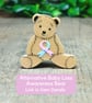 Baby Loss Awareness Bear Pin, Handmade Tiny Teddy Miscarriage Support Badge - Image 9
