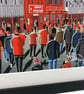 York. Framed & Unframed Art Print, City Football Club FC, Bootham Crescent Gift - Image 3