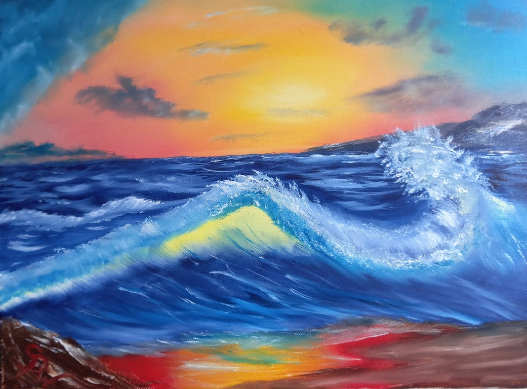 Oil Paintings,  Soothing Images by Steve Woods 