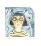 Buzzy Bee - Collagraph Print - Original Print - Image 1
