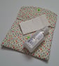 Multi-coloured canvas envelope type pouch - Image 3