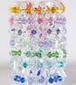 Sun catcher beautiful sparkly Swarovski Sun Catcher hanging decoration in Greens - Image 4