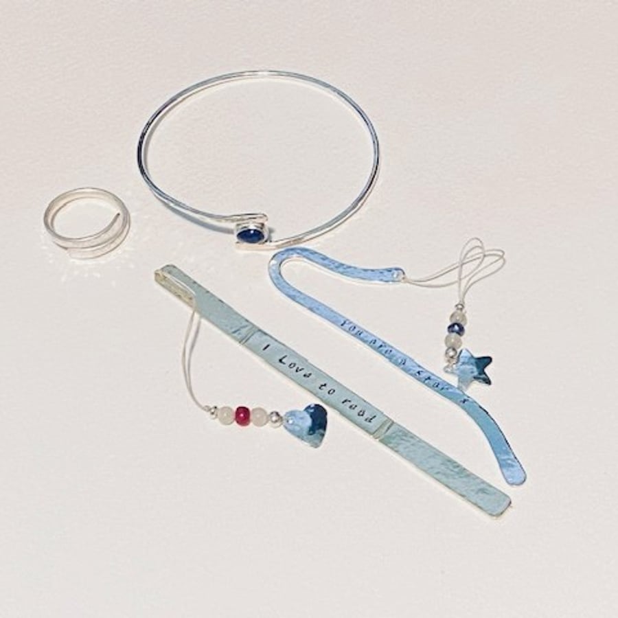 Customer Order - Bookmark x 2, Ring & Bangle
