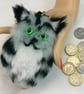 Cat coin purse (can be clipped on to handbag) - Image 3