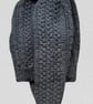 Hand Knitted Grey Cable Pattern Jumper To Fit Age 1 - 2 years - Image 4