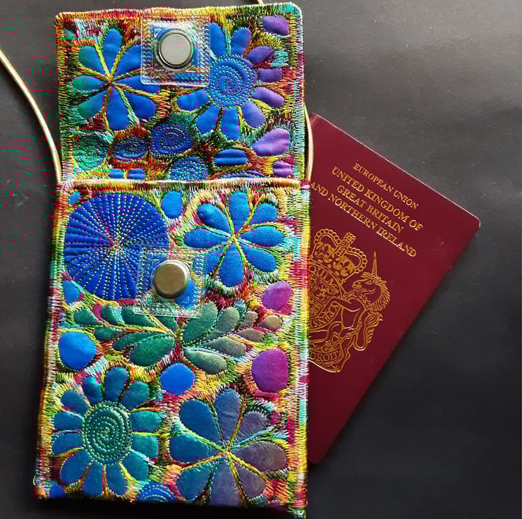 Passport Holder Necklace Folksy