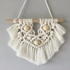 Fringe Macrame wall hanging, small wall decor, mothers day, house warming gift