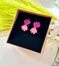 Modern Abstract Shell Earrings - Image 5