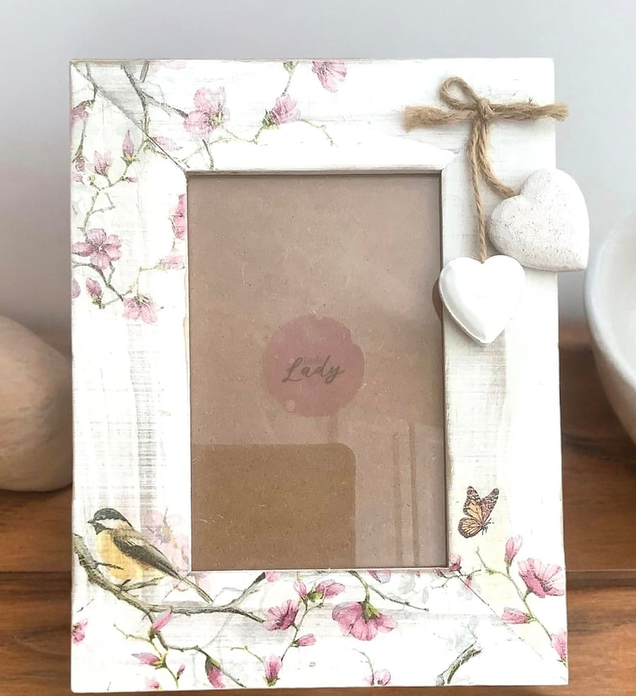 Spring Bird Picture Frame