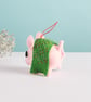 Pig in blanket Christmas tree decoration - Image 4