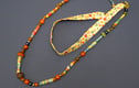 Textile Bead Necklaces