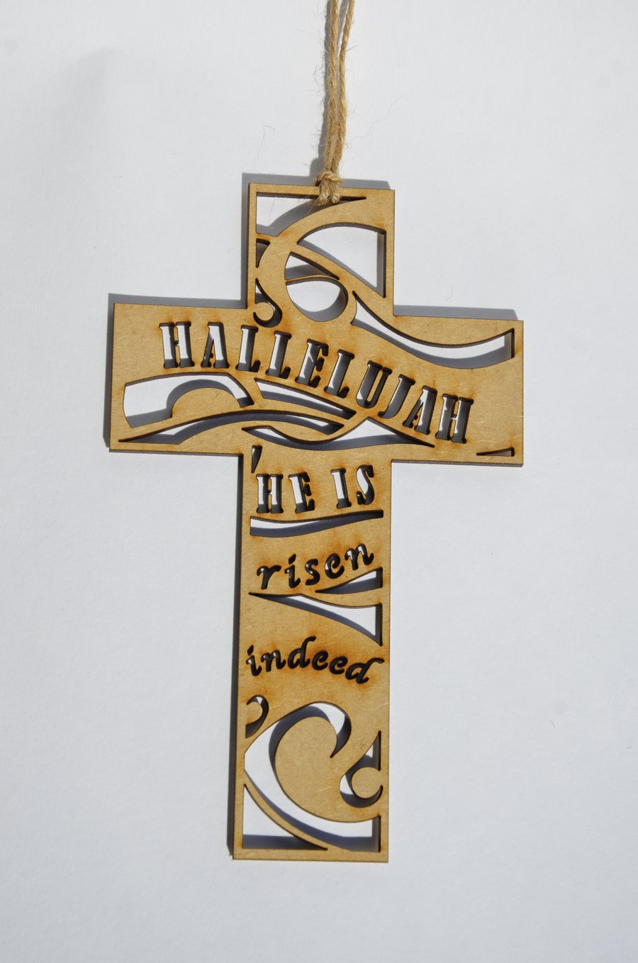 Wooden cross - Hallelujah