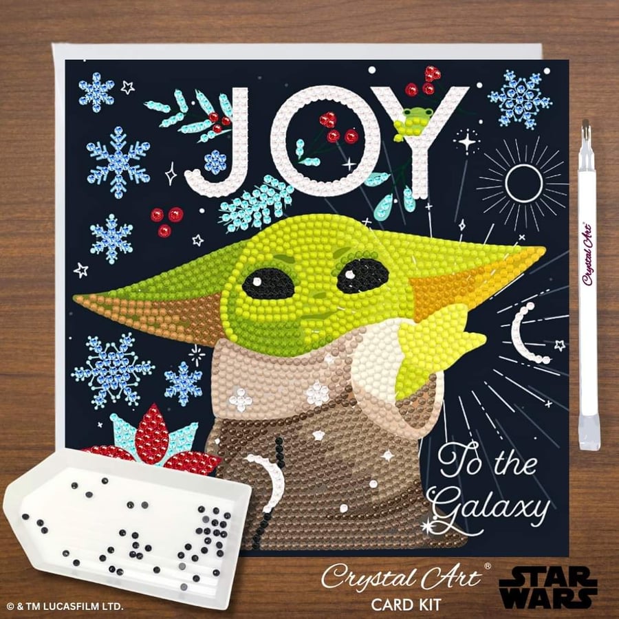 Star wars diamond painting christmas card kit 