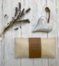 Hand Printed Linen Lavender Eye Pillow - Image 1