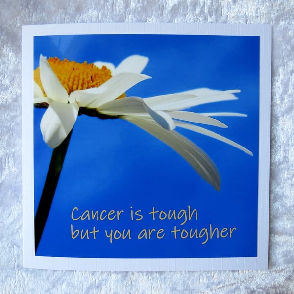 Cancer Card.  Blank inside for your own message.