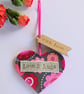 'Love & Hugs' Keepsake Heart & Plantable Wildflower Card: 'Thinking Of You' Gift - Image 2