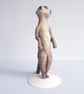 MEERKAT - polymer clay animal sculpture. - Image 2
