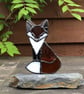 Red Fox. Stained glass. - Image 1