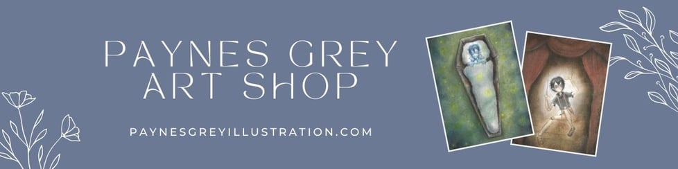 Paynes Grey Art Shop - Illustrations 