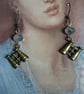 Steampunk earrings binoculars - Image 3