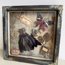 Steampunk Bodiced Dress Shadow Box
