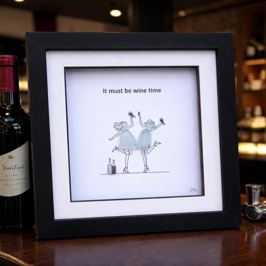 Original and unique - "It must be wine time…"