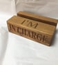 Tablet or Phone charging station Made from Solid Hardwood