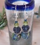 Handmade Polymer Clay Dangly Earrings 
