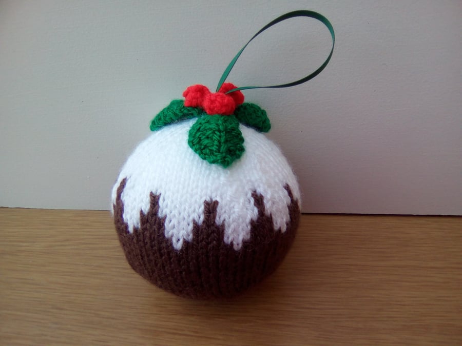 Christmas Pudding Bauble