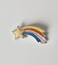 'Shooting Star' - Handmade Brooch