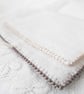 NEEDLE BOOK  HAND BEADED  CREAM TAUPE - Image 5