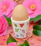Wild Flowers Egg Cup - Hand Painted - SALE - Image 5
