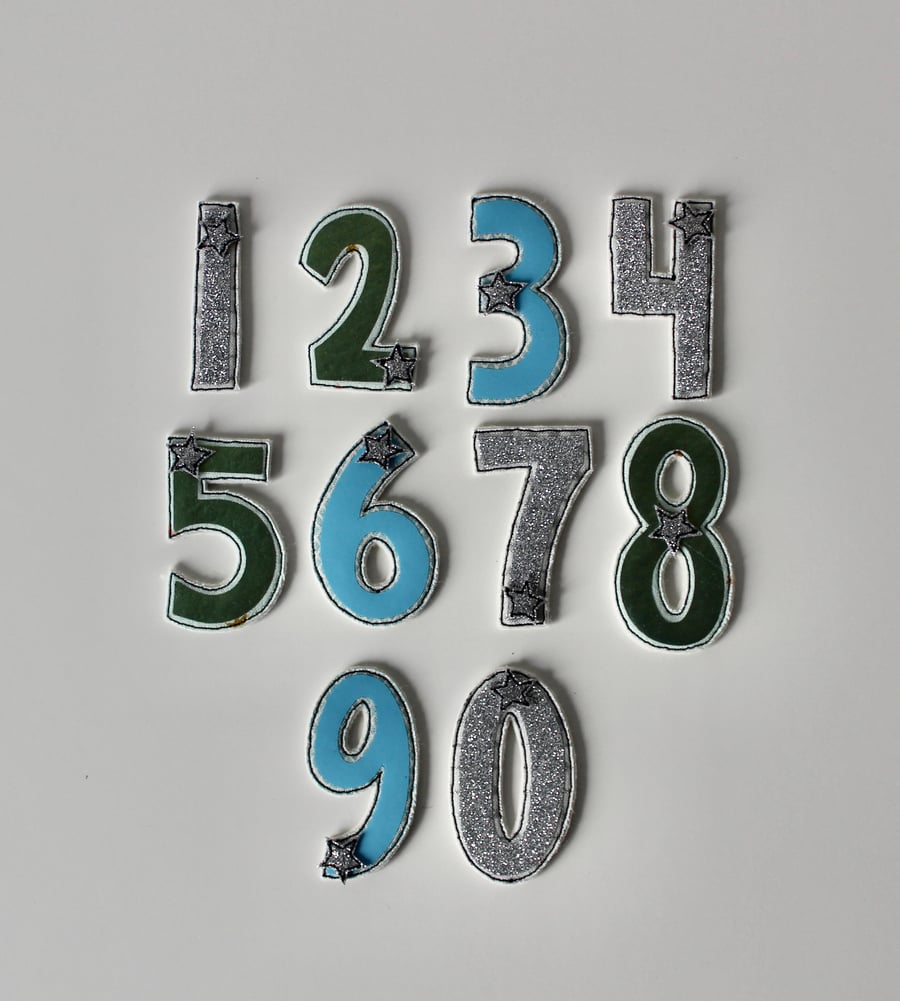 Special Order for Catherine - 'Birthday Numbers'