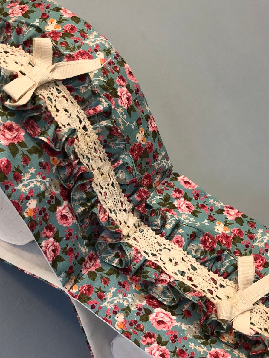 Handmade Fabric Toilet Roll Holder or Letters holder