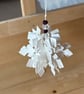 Snowflake Bauble - Purple Beads - Image 2