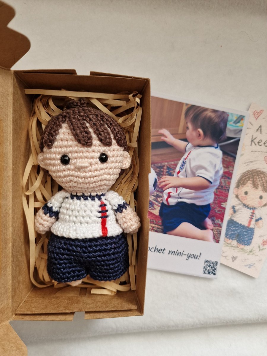 Personalised Doll Made From Your Photo - Custom Keepsake Gift