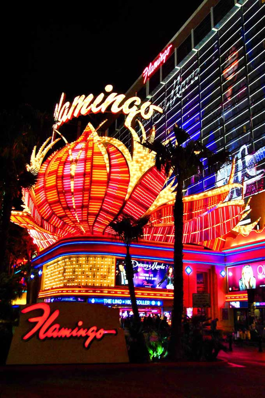 Flamingo Hotel Las Vegas United States of America 12"x18" Print