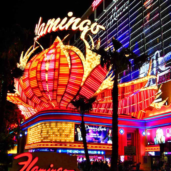 Flamingo Hotel Las Vegas United States of America 12"x18" Print