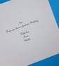 Christmas card for him, 3d, Husband, Son, Grandfather, Brother, Family, Friends - Image 3