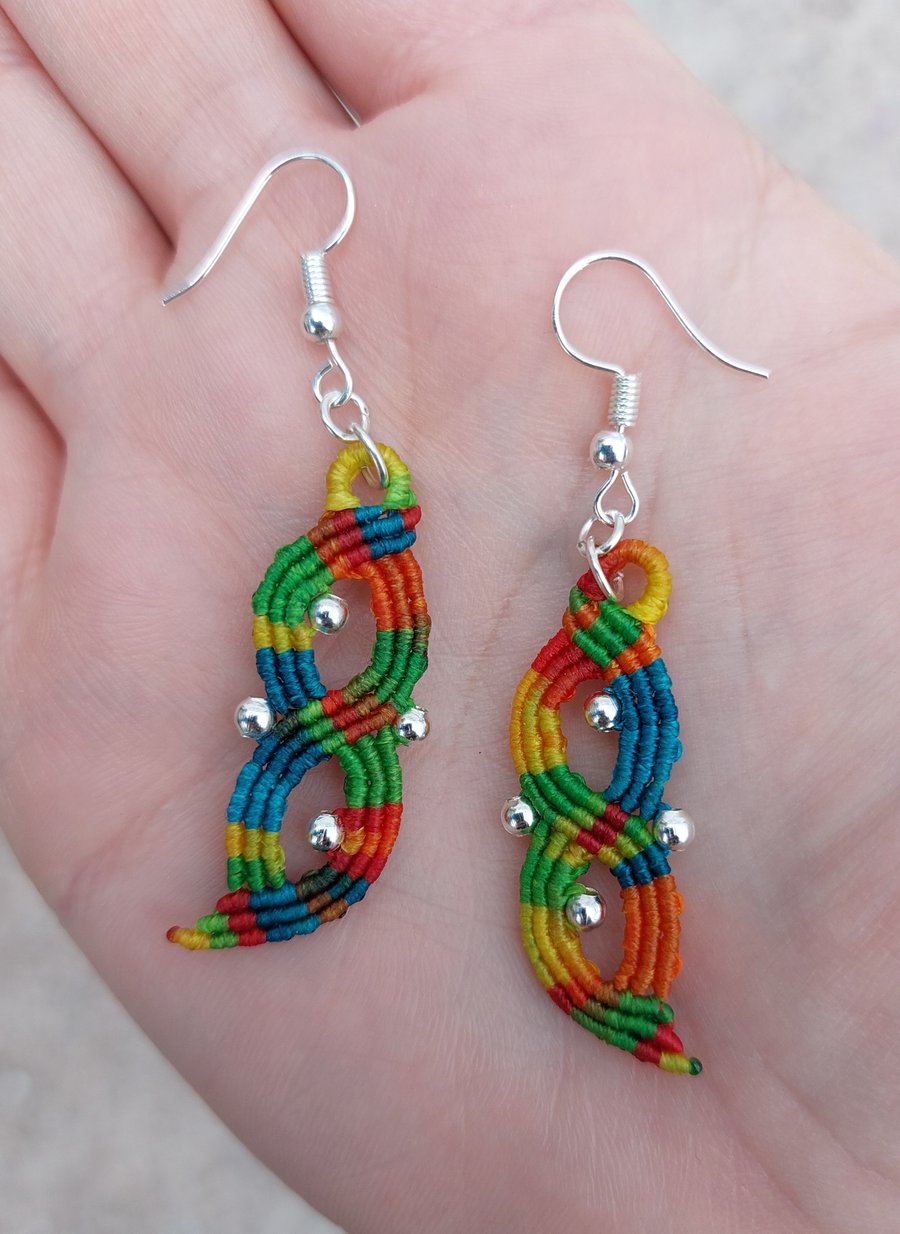 Random Rainbow Earrings 