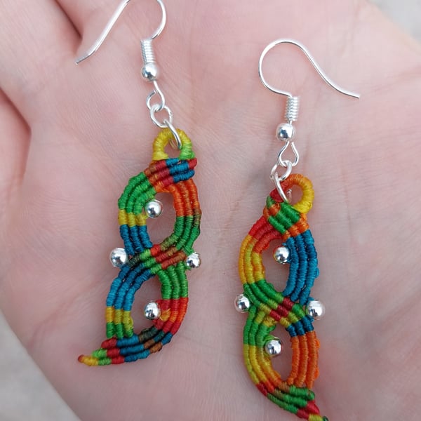 Random Rainbow Earrings 