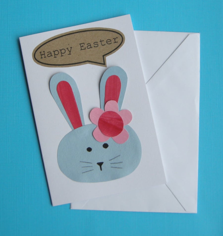 Handmade Easter or birthday card can be personalised