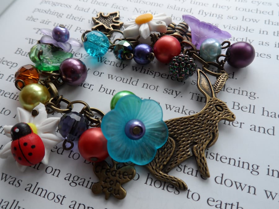 Bronze Hare Bracelet 