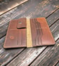 Handmade Croc Texture Long Leather Wallet with Coin Pocket - Image 5
